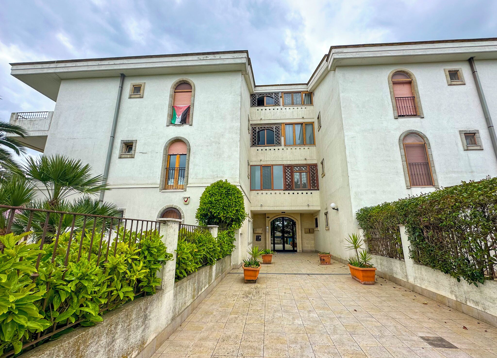 Façade de l’hébergement