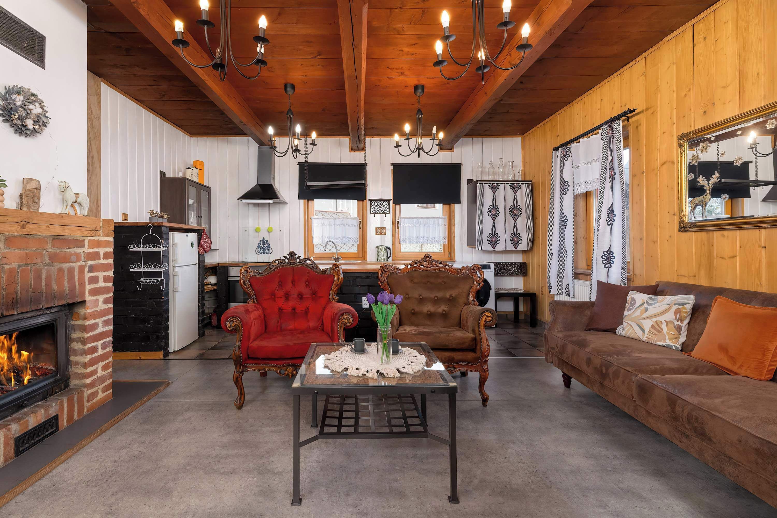 Televisie en een kantoor