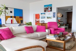 Smart TV, fireplace - Vacation villa with sea views in Mojácar (Almería)