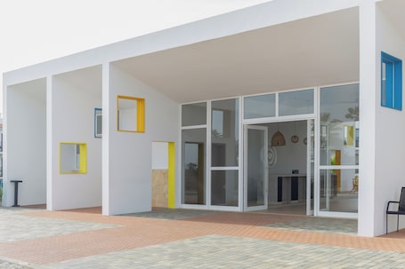 Entrada al alojamiento