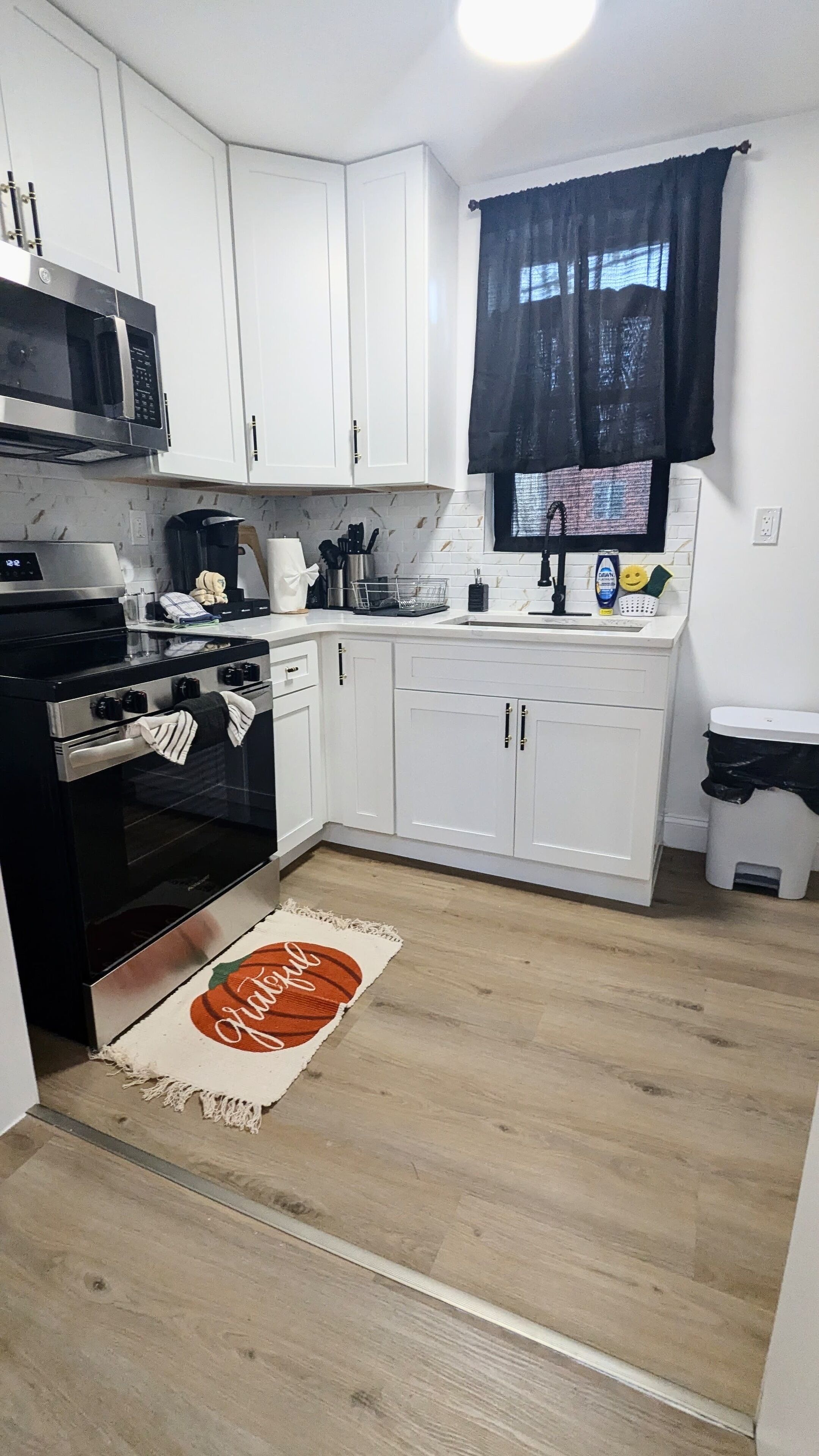 Microwave, oven, stovetop