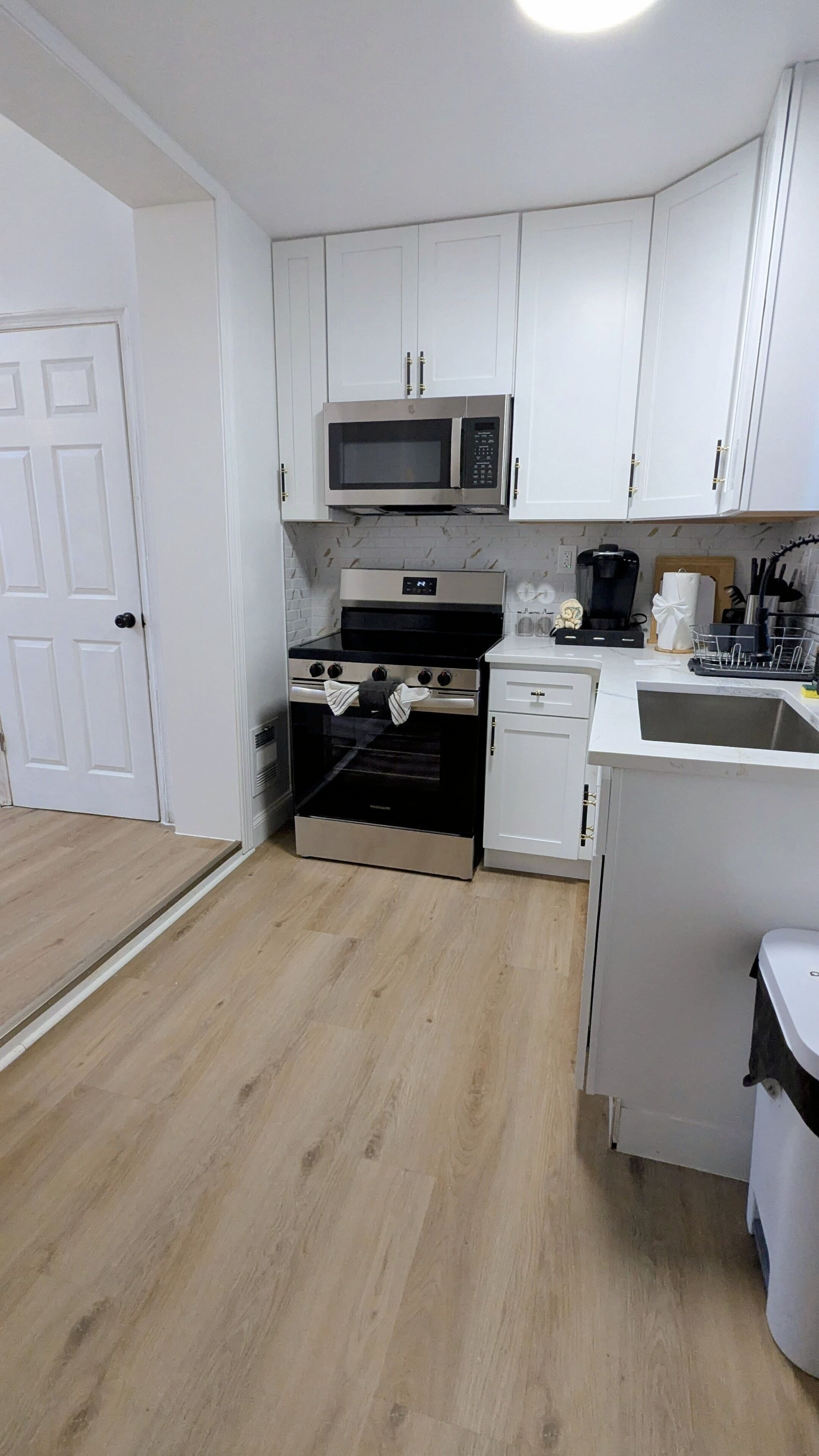 Microwave, oven, stovetop