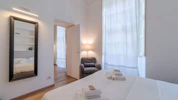 2 camere, ferro/asse da stiro