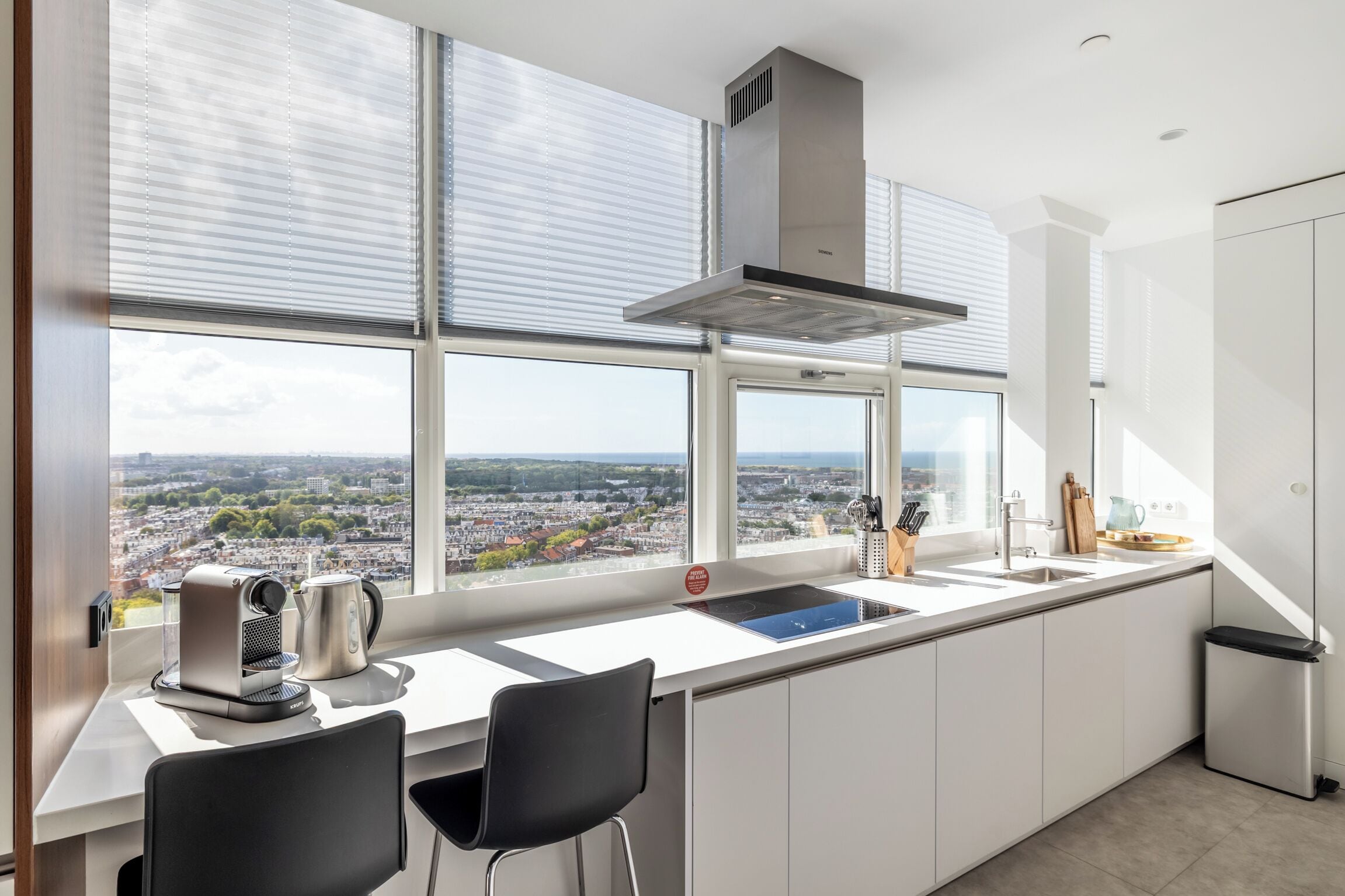 Superior Apartment, City View | In-room safe, laptop workspace, blackout curtains, iron/ironing board