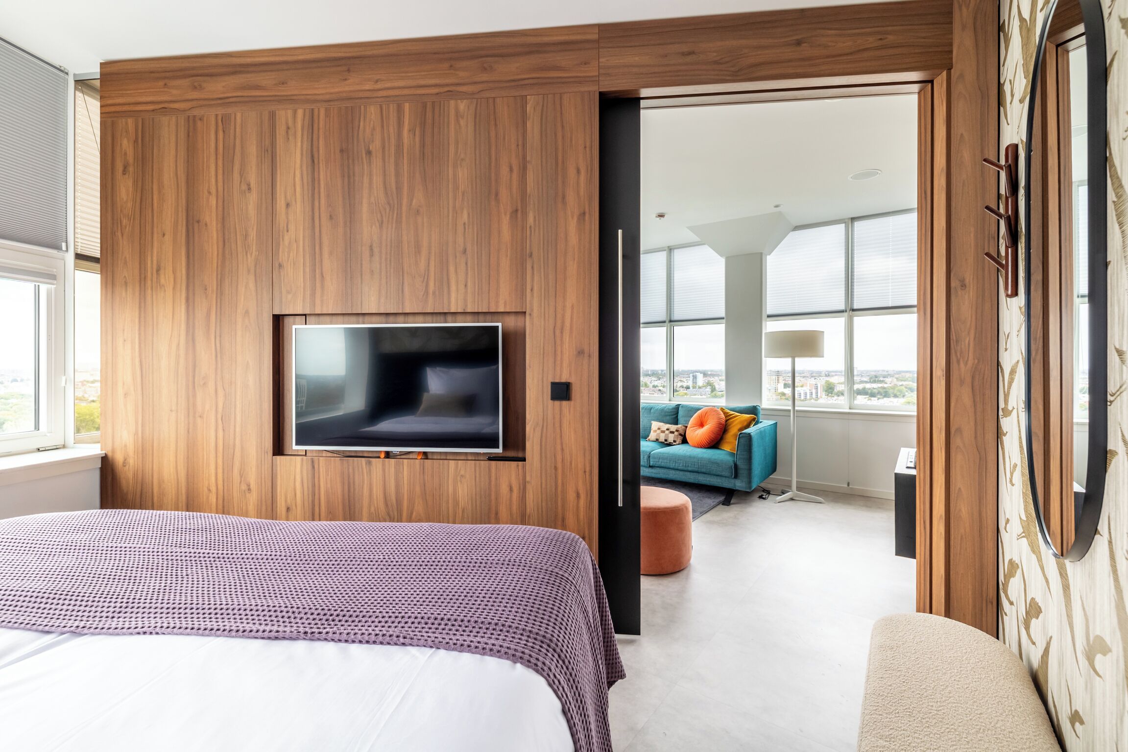 In-room safe, laptop workspace, blackout curtains, iron/ironing board