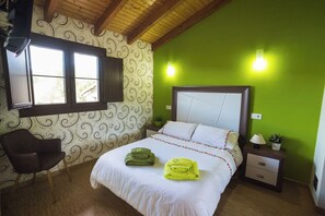 habitación matrimonial con tv