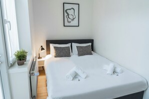 1 Schlafzimmer, Bügeleisen/Bügelbrett, Reisekinderbett, kostenloses WLAN