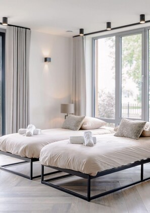 2 quartos, Wi-Fi de cortesia, roupa de cama