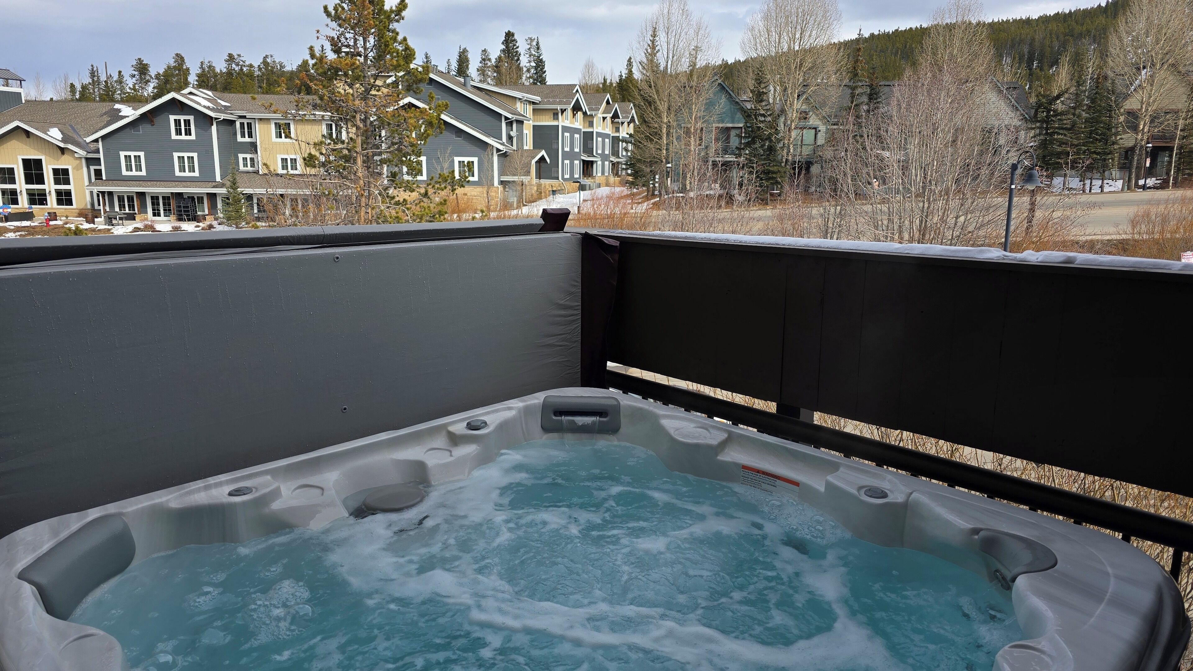 Baignoire à remous extérieure