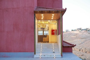 Entrada de la propiedad