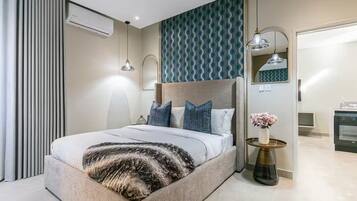 1 chambre, fer et planche Ă  repasser, Wi-Fi, draps fournis