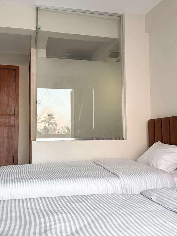 Quarto casal ou duplo luxo | Cofres nos quartos, individualmente decorados, cortinas blackout