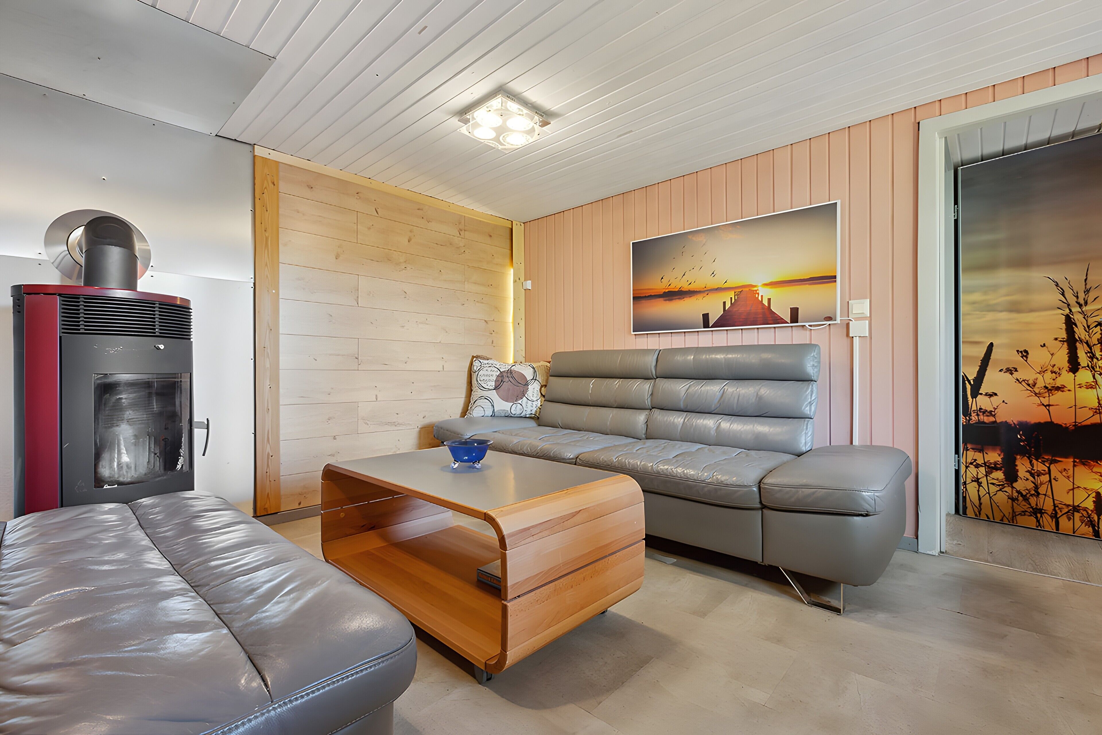 TV, fireplace, stereo