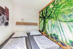 2 slaapkamers, wifi