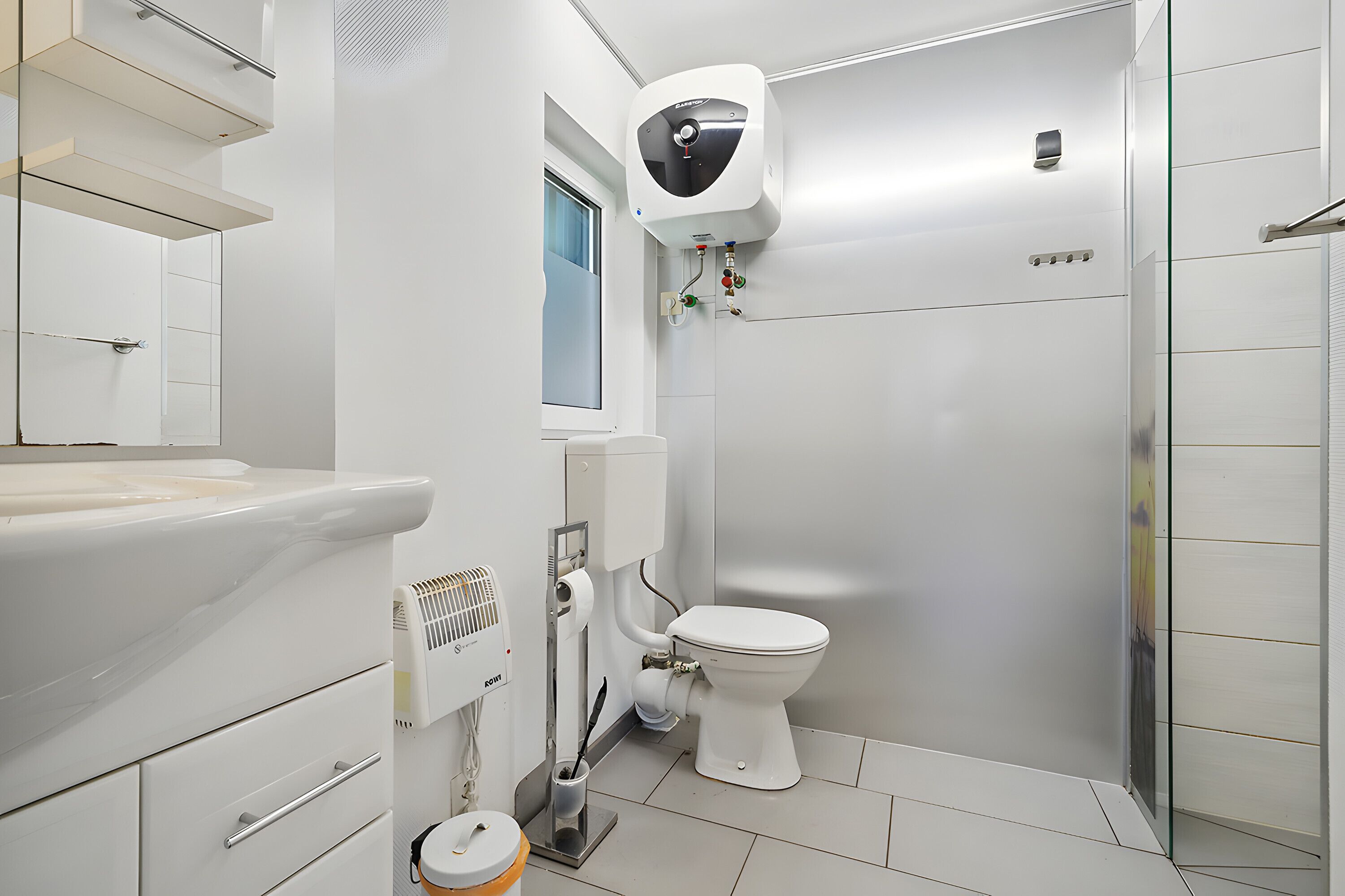 Ducha, secador de pelo