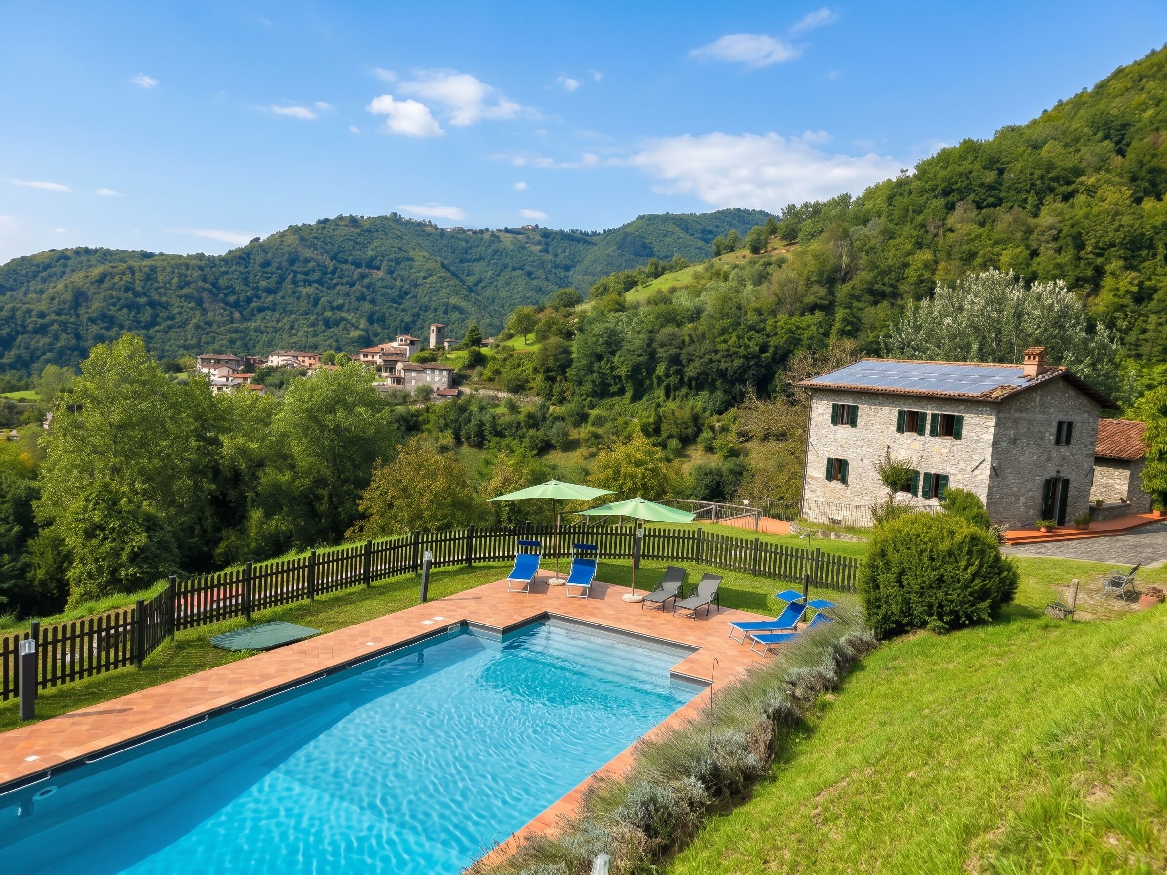 Villa, pool and fantastic views