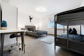 2 chambres, Wi-Fi, literie fournie