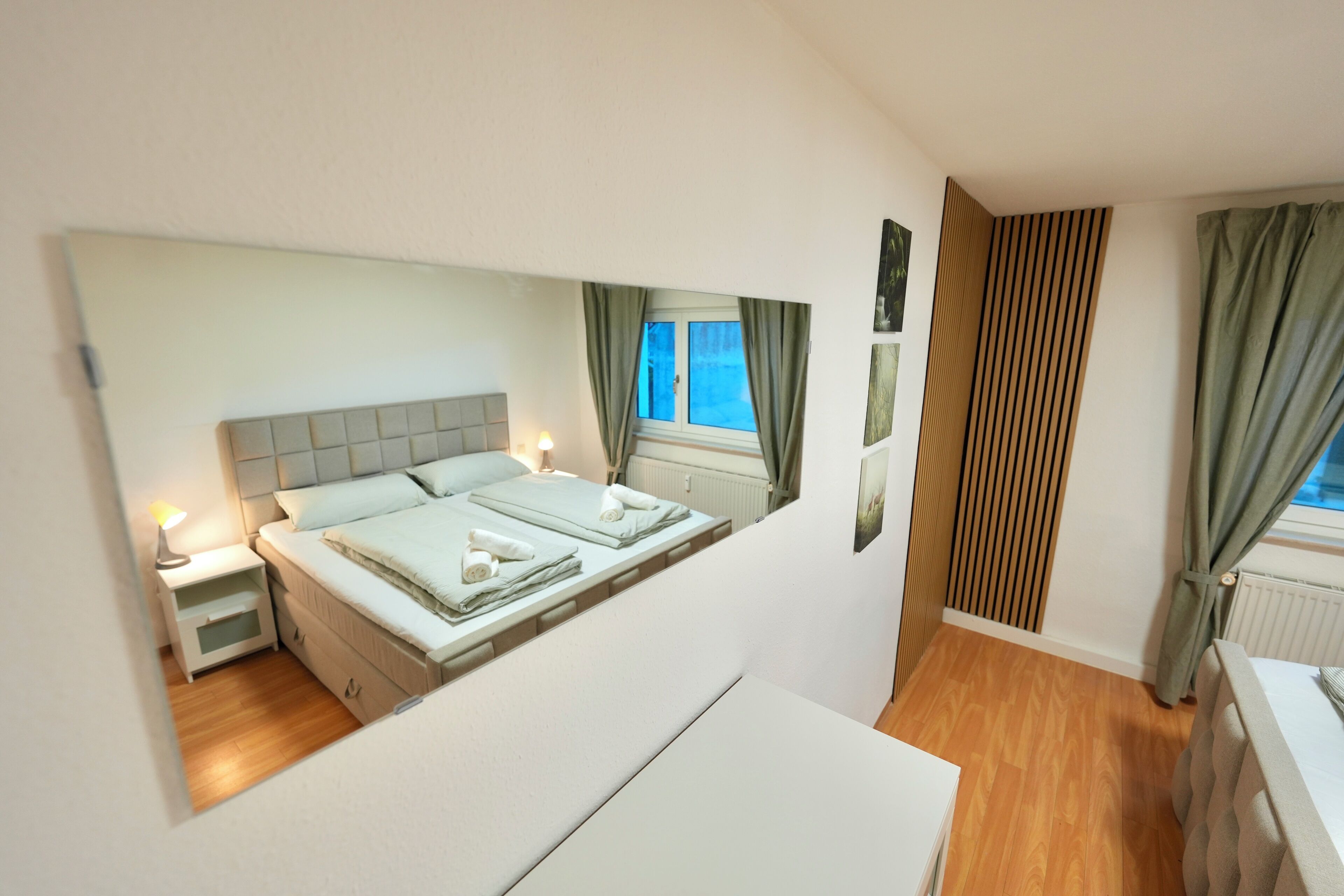 1 soverom, strykejern/-brett, wi-fi (inkludert) og sengetøy