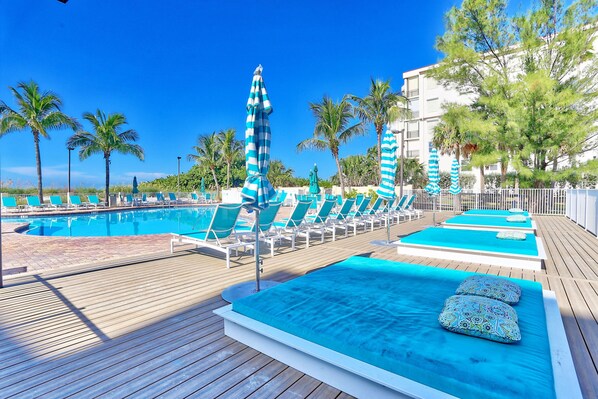 Condo, Plusieurs lits (Sunset Vistas 405S) | Piscine | Piscine chauffée