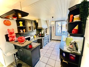 Fridge, microwave, oven, dishwasher - Family & Fun! Pedestrian center near Lake and Ski (Gérardmer)