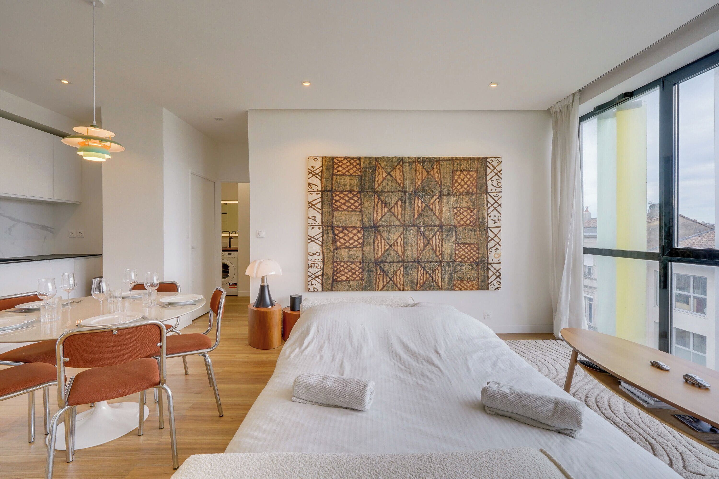 1 chambre, fer et planche à repasser, Wi-Fi, draps fournis