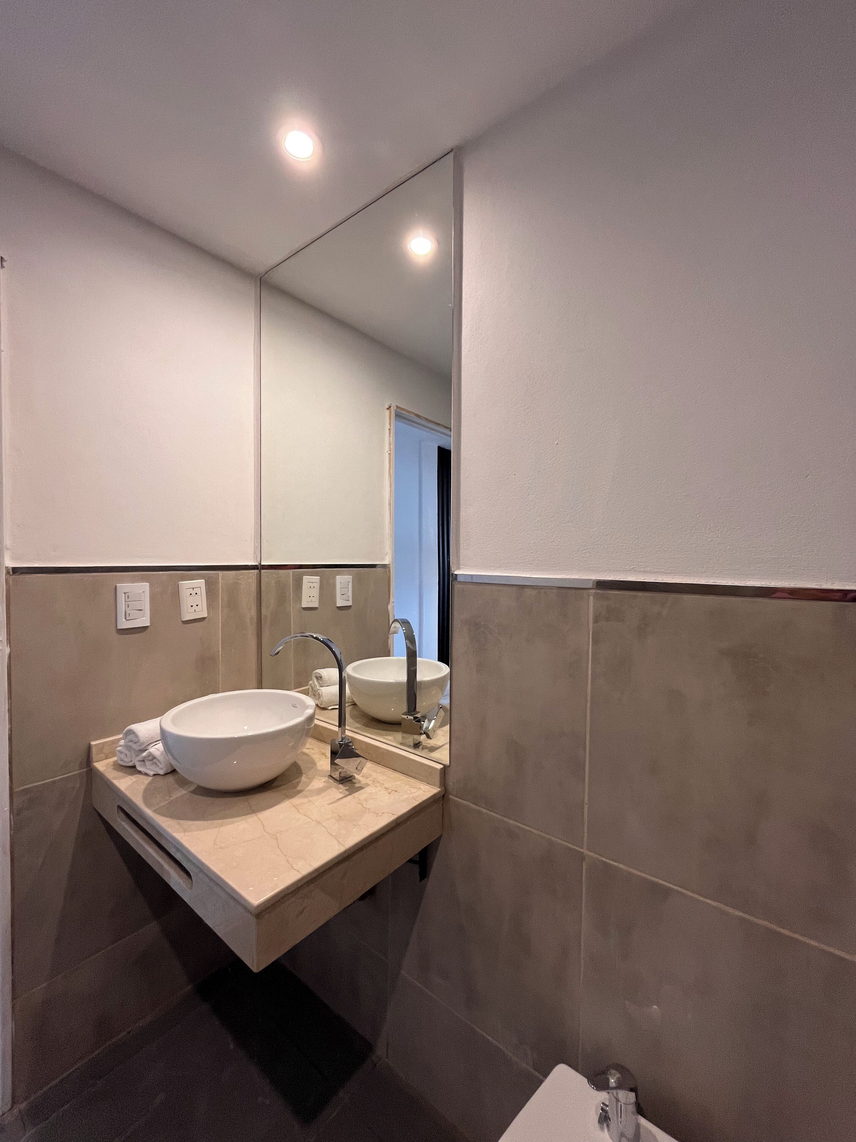 Towels, toilet paper