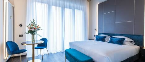 Superior Double or Twin Room, City View | Egyptian cotton sheets, premium bedding, down comforters, pillowtop beds