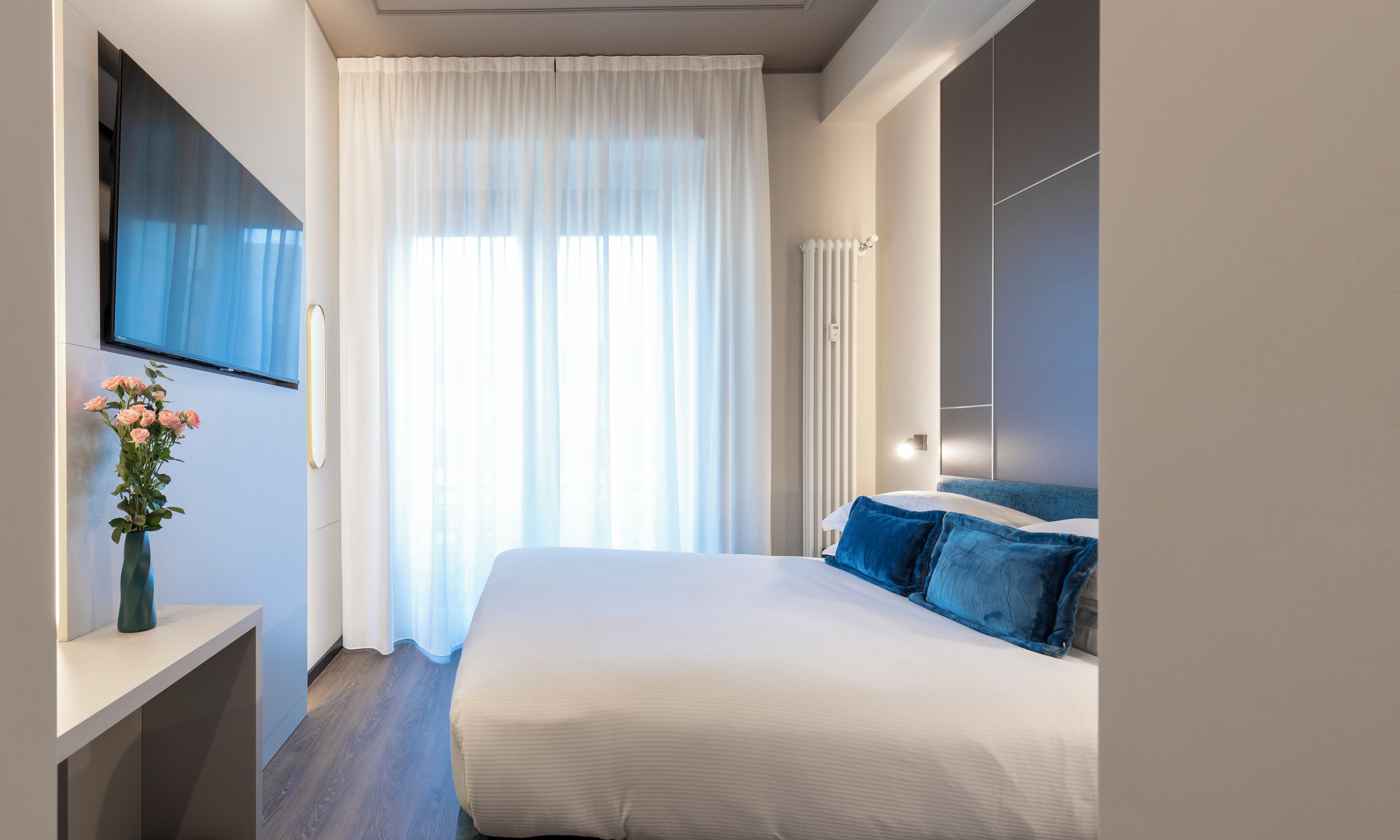 클래식 더블룸 또는 트윈룸 | 이집트산 면 시트, 고급 침구, 오리/거위털 이불, 필로우탑 침대