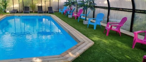 Una piscina climatizada