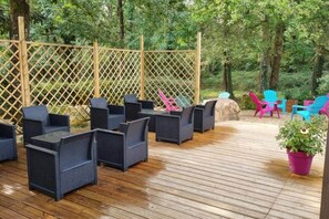 Terrace/patio - Suite S2 - Pool & Park, 100m Cadre Noir (Saumur)