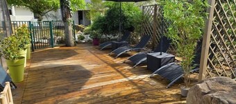 Chalet 1B - 3/4P - Pool & Park, 100m Black Frame