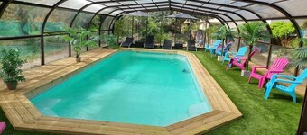 Chalet 8 - 8P - Piscine & Parc , 100m Cadre Noir