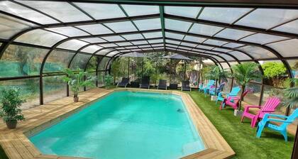 Chalet 8 - 8P - Piscine & Parc , 100m Cadre Noir