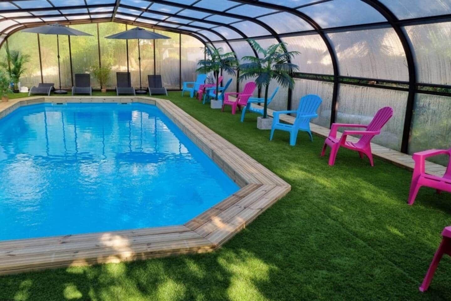 Beheizter Pool