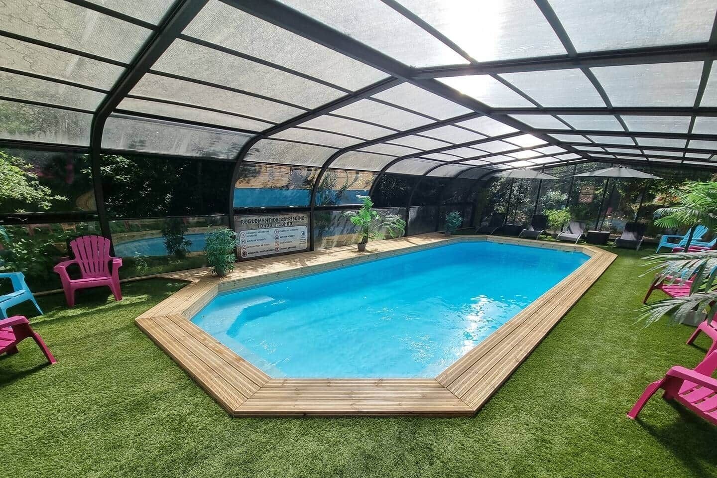 Piscine chauffée
