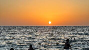 Sun loungers, beach towels