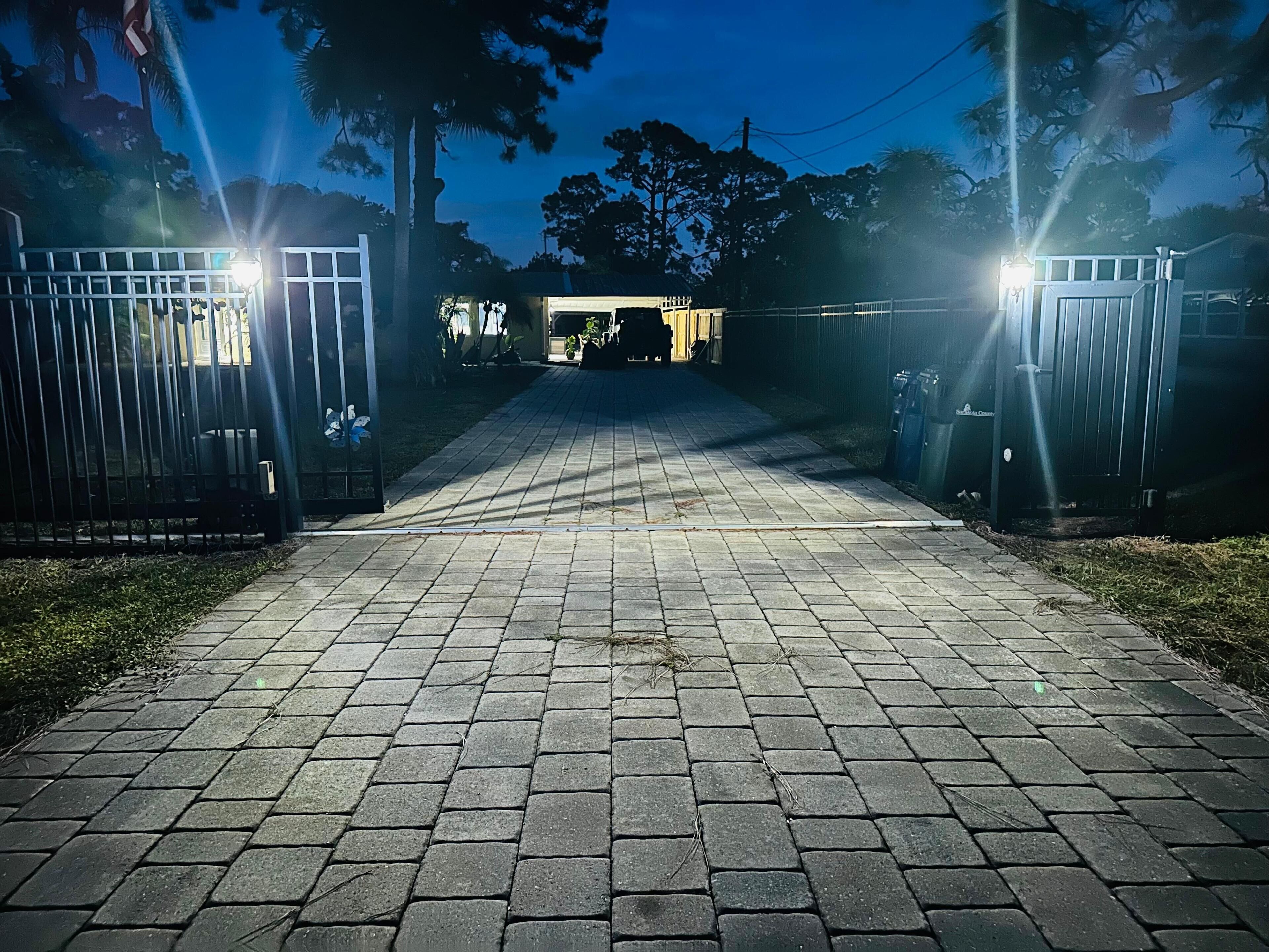 Enceinte de l’hébergement