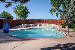 Seasonal outdoor pool