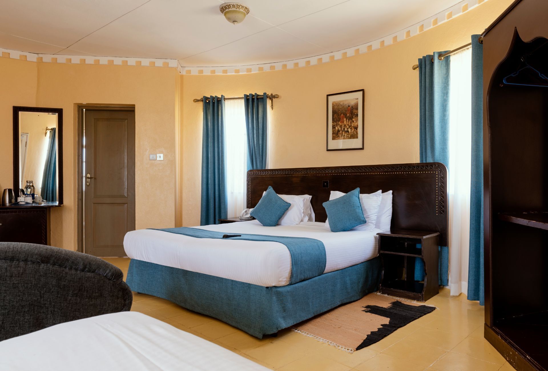 Double or Twin Room, Multiple Beds, Non Smoking, Housekeeping | Desk, laptop workspace, cots/infant beds, free WiFi