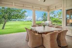 Outdoor dining - Lodge at Kukui'ula Bungalow 14 - 3 Bedroom Bungalow - Platinum (Koloa)