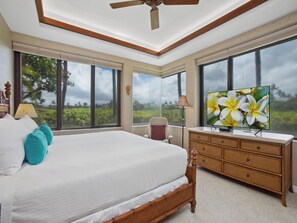 2 bedrooms, desk, iron/ironing board, WiFi