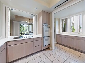 Fridge, microwave, oven, stovetop - Recently Renovated | Impeccable Design | Pro Managed | Islands at Mauna Lani D2 (Kamuela)