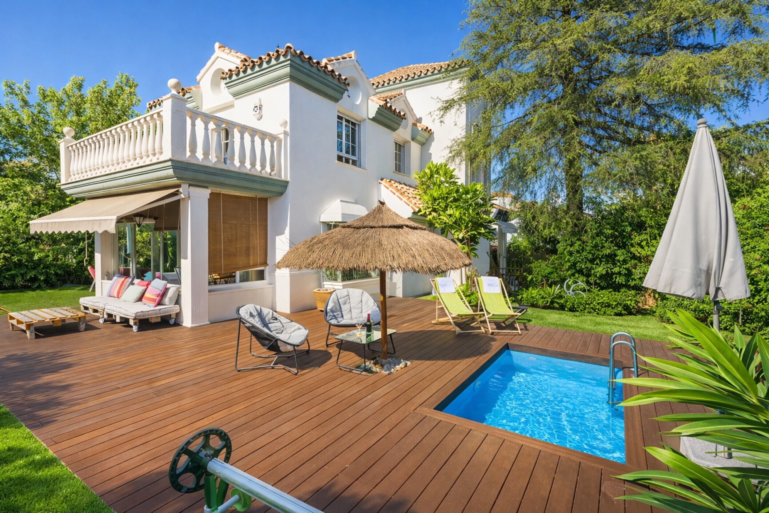 Ferienhaus mit Pool in Coín