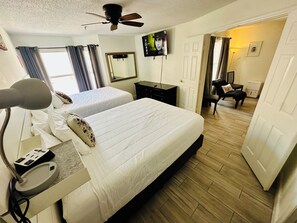 1 室のベッドルーム、アイロン / アイロン台、WiFi、ベッドシーツ