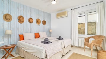 2 makuuhuonetta, silitysrauta/-lauta, Wi-Fi, vuodevaatteet