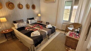 2 dormitorios, tabla de planchar con plancha, wifi y ropa de cama