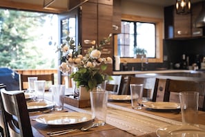 Dining - Luxury Tahoe City Retreat • Hot Tub & Theater (Tahoe City)