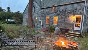 Terrace/patio - Pet-Friendly Cape Escape w/ Firepit & Beach Access (Harwich)