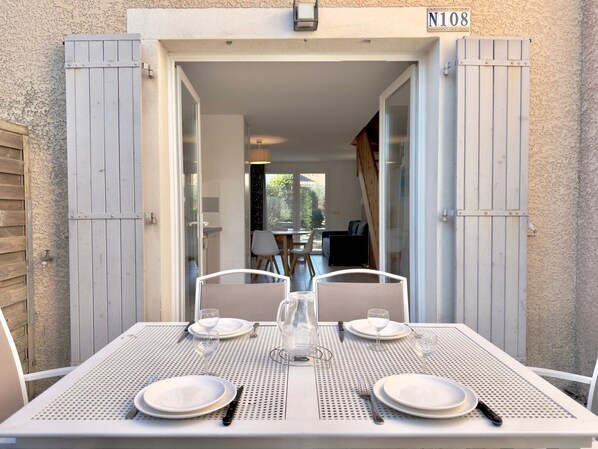 Opções para refeição ao ar livre