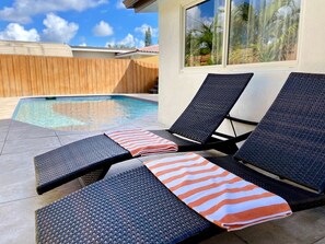 Piscine chauffée